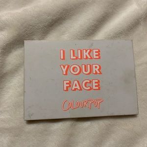 NEVER USED Colourpop highlight palette